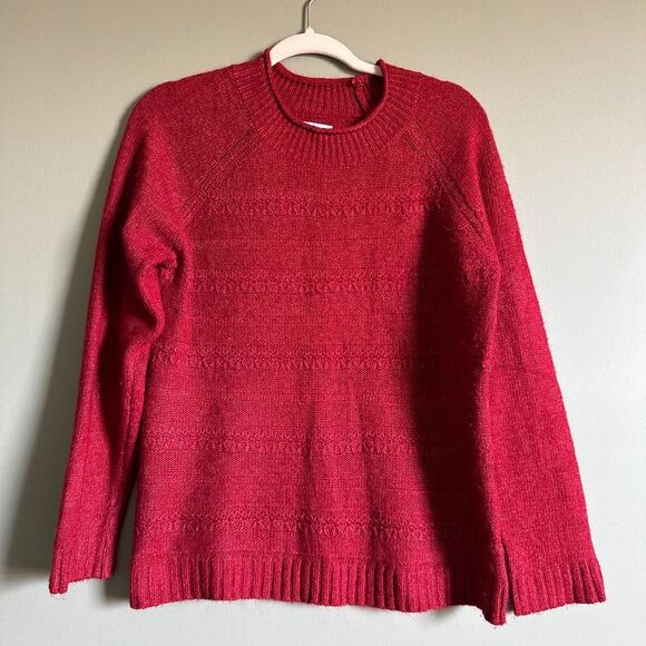 croft & barrow Sweaters - Croft & Barrow med sweater red